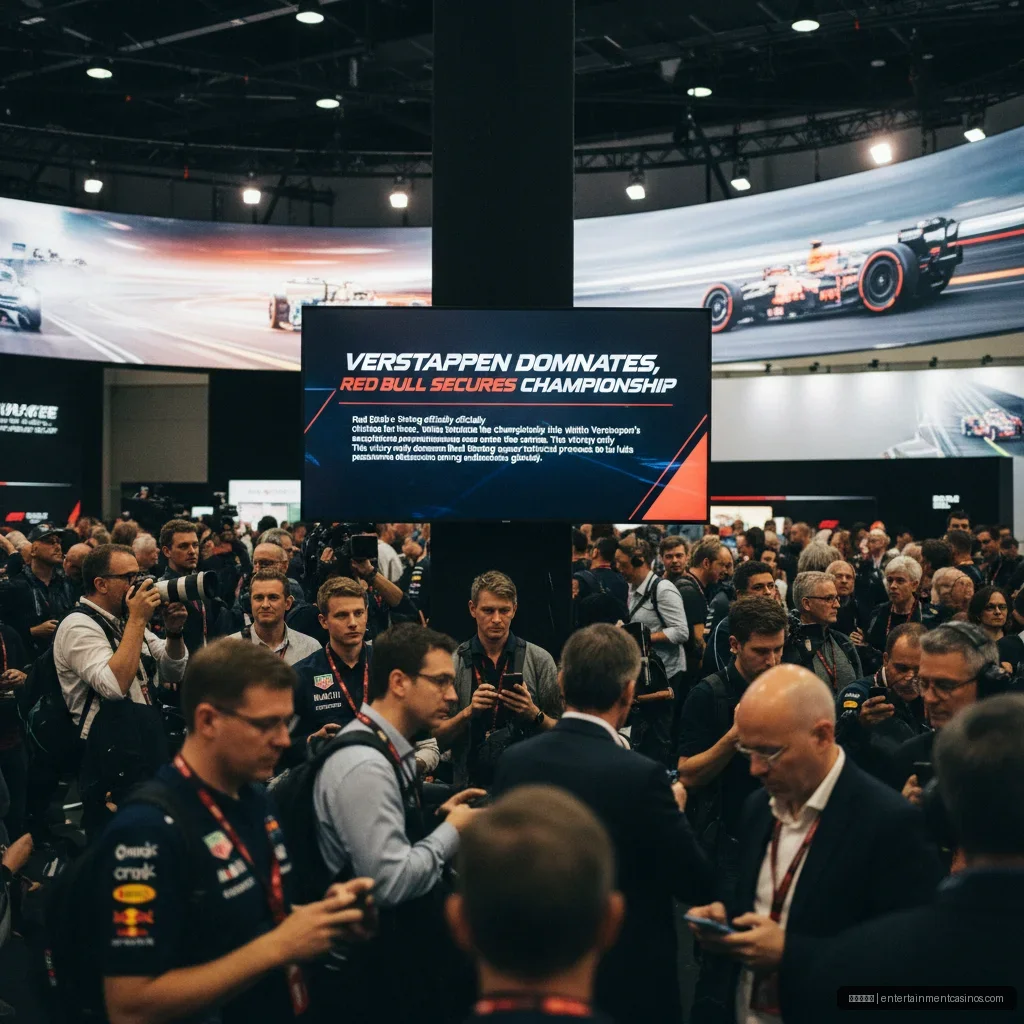 百家乐平台 - 维斯塔潘强势夺冠，红牛车队锁定赛事冠军 配图1